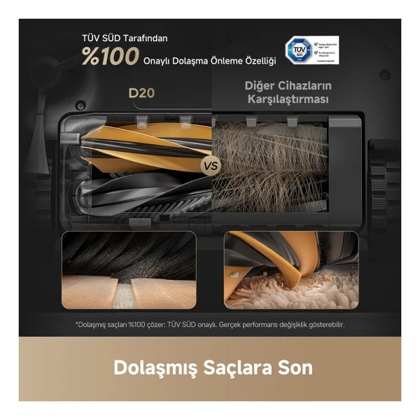 Dreame D20 Akıllı Robot Süpürge - Görsel 3