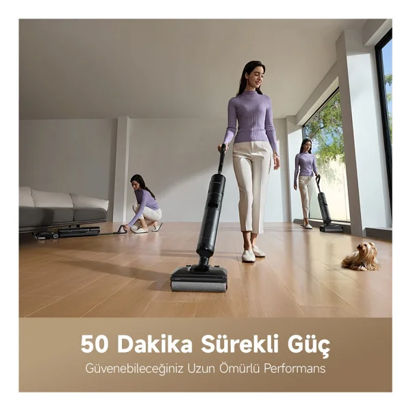 Dreame H12 Pro Flexreach Islak Kuru Şarjlı Dikey Süpürge - Görsel 6