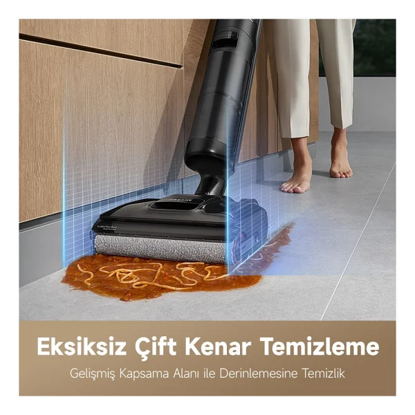 Dreame H12 Pro Flexreach Islak Kuru Şarjlı Dikey Süpürge - Görsel 8