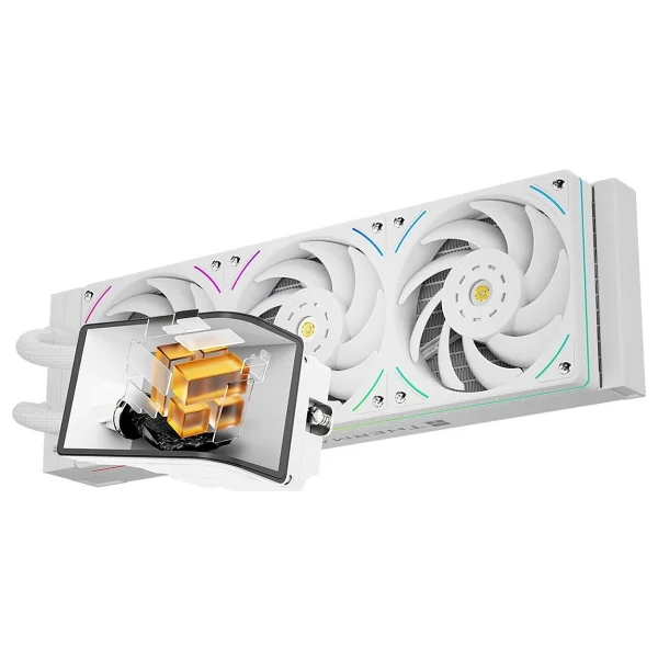 Thermalright Wonder Vision 360 Ub Argb Beyaz İşlemci Sıvı Soğutucu - Görsel 2