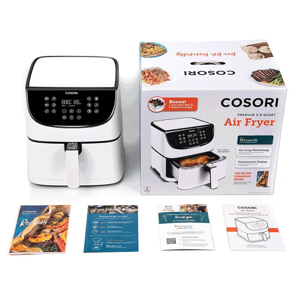 Cosori Premium XXL Airfryer 5.5 Lt Yağsız Fritöz - Görsel 3