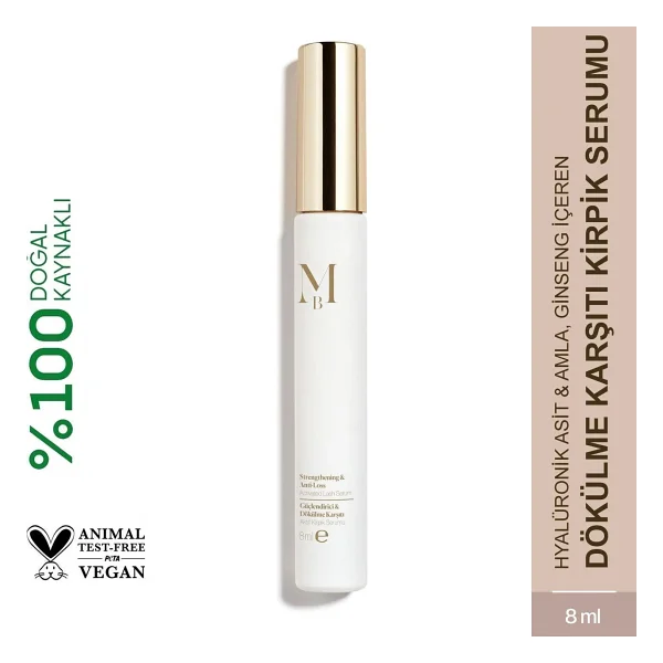 Misbahçe Peptit İçerikli Güçlendirici Aktif Kirpik Serumu 8 Ml - Görsel 4