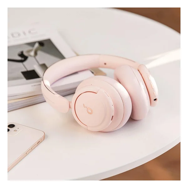 Anker Soundcore Life Q30 Pembe Kulak Üstü Bluetooth Kulaklık - Görsel 4