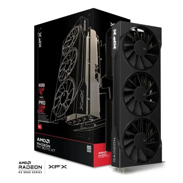 Xfx RX 9070 Xt Quicksilver Gaming Edition RX-97tqıckb9 256 Bit Gddr6 16 GB Ekran Kartı - Görsel 6