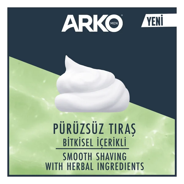 Arko Men Anti-Irritation 200 Ml 4 Adet Tıraş Köpüğü - Görsel 2