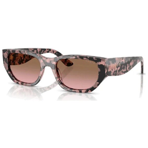 Vogue Vo5586s 315014 Pink Tortoise-Brown Kadın Güneş Gözlüğü - Görsel 10
