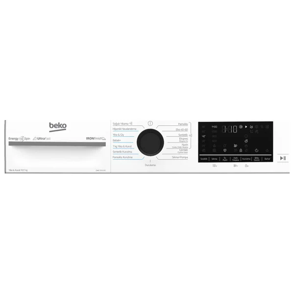 Beko Cmx 1070 Yk I 1200 Devir 10 Kg / 7 Kg Kurutmalı Çamaşır Makinesi - Görsel 2