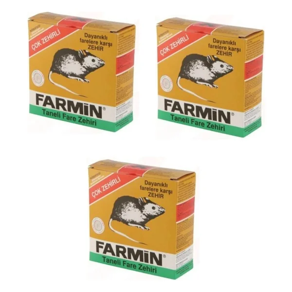 Buğday Fare Zehiri 250 Gr X3 Adet - Görsel 4