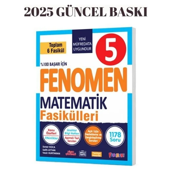 Fenomen Okul Yayınları 5. Sınıf Matematik Fasikülleri - Görsel 2
