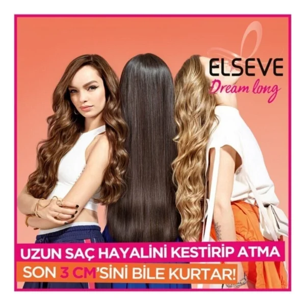 L'oreal Paris Elseve Dream Long Onarıcı Şampuan 360 Ml - Görsel 3