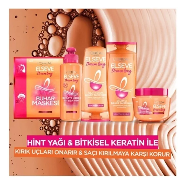 L'oreal Paris Elseve Dream Long Onarıcı Şampuan 360 Ml - Görsel 4