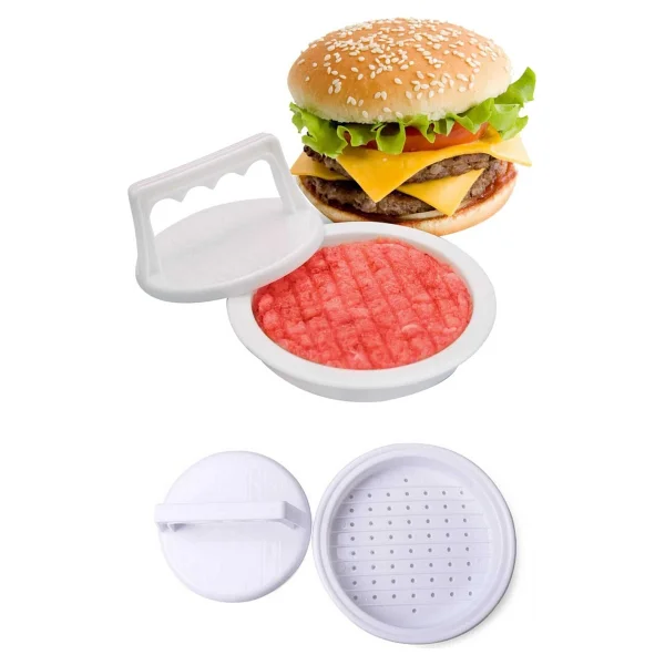 Hamburger Yapma Aparatı- Hamburger Pres Ve Köfte Kalıbı (4490) - Görsel 2
