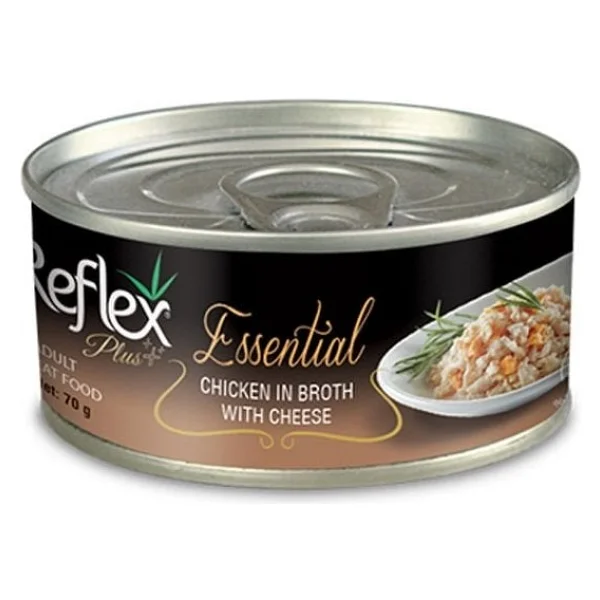 Reflex Plus Essential Tavuklu ve Peynirli 70 gr Yetişkin Konserve Kedi Maması - Görsel 2