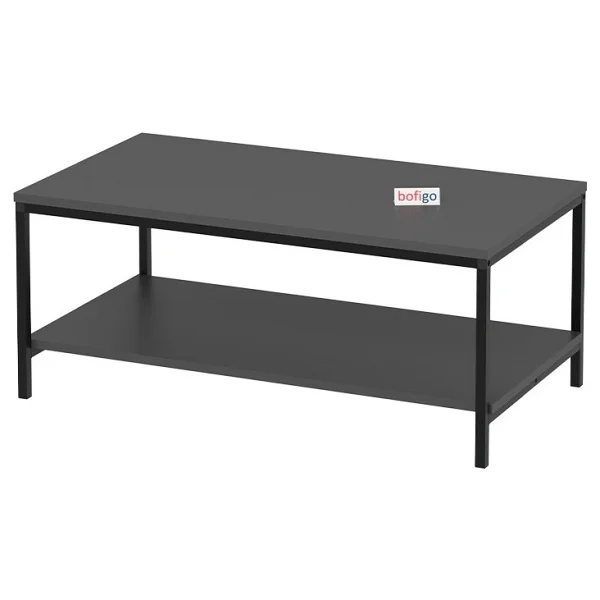 Bofigo Orta Sehpa Yan Sehpa Dekoratif Sehpa Metal Sehpa Athena Antrasit - - - Görsel 5