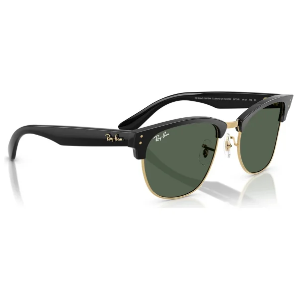 Ray-Ban Clubmaster Reverse 0504s 6677vr Black/Arista-Dark Green Güneş Gözlüğü - Görsel 4