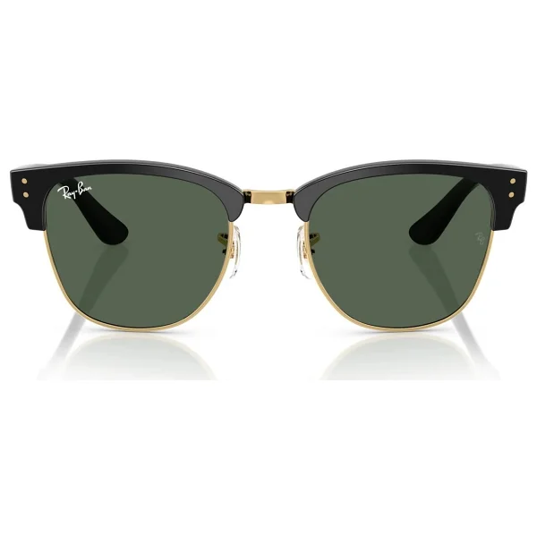 Ray-Ban Clubmaster Reverse 0504s 6677vr Black/Arista-Dark Green Güneş Gözlüğü - Görsel 5