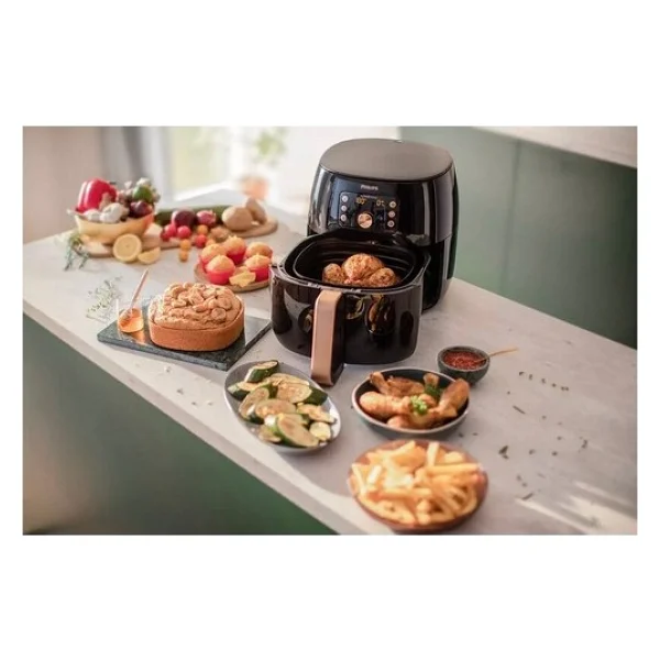 Philips Premium Airfryer XXL 6 Lt Yağsız Fritöz - Tek Hazneli, Sökülebilir Üst Kapak, Enerji Tasarruflu Ve Kolay Temizlenebilir - Görsel 2