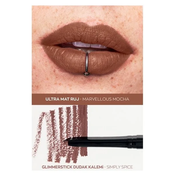 Avon Glimmerstick Dudak Kalemi Mystery Mauve - Görsel 2
