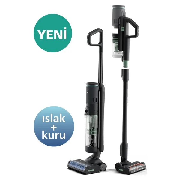 Philips 7000 Serisi Aquatrio Xw7263/11 Islak Kuru Şarjlı Dikey Süpürge - Görsel 2