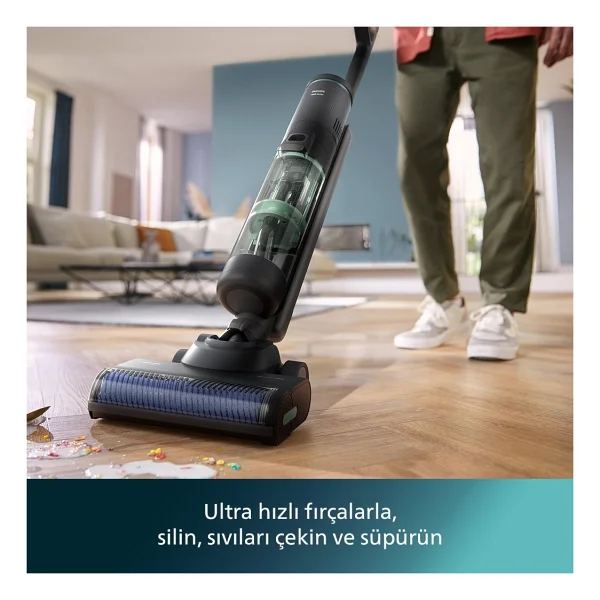 Philips 7000 Serisi Aquatrio Xw7263/11 Islak Kuru Şarjlı Dikey Süpürge - Görsel 3