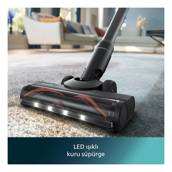 Philips 7000 Serisi Aquatrio Xw7263/11 Islak Kuru Şarjlı Dikey Süpürge - Görsel 5