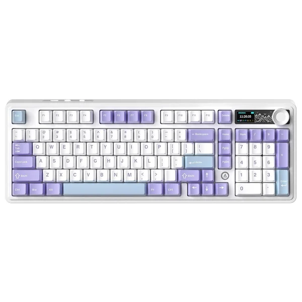 Ajazz Ak980 RGB Gift Switch Kablolu/Kablosuz Mekanik Oyuncu Klavyesi - Görsel 5