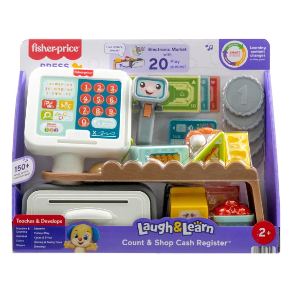Fisher Price Eğlen Ve Öğren Market Kasası Jgw99 - Görsel 3