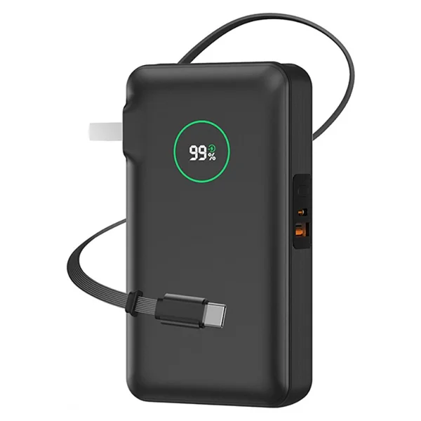 Wiwu Noble Wi-P049 Siyah 10000 mAh Hızlı Şarj Powerbank