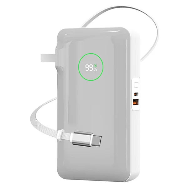 Wiwu Noble Wi-P049 Siyah 10000 mAh Hızlı Şarj Powerbank - Görsel 6