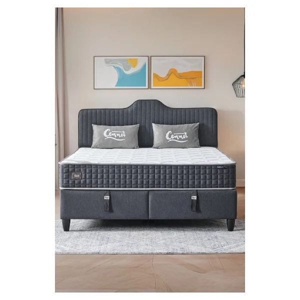 Tutku Yatak Immune Defence Baza 150x200 - 150 X 200 Cm - Kahverengi - Görsel 6