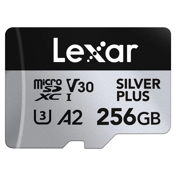 Lexar Professional Silver Plus Lmssıpl256g Class 10 Uhs-I U3 A2 V30 256 GB Micro Sd Kart - Görsel 3