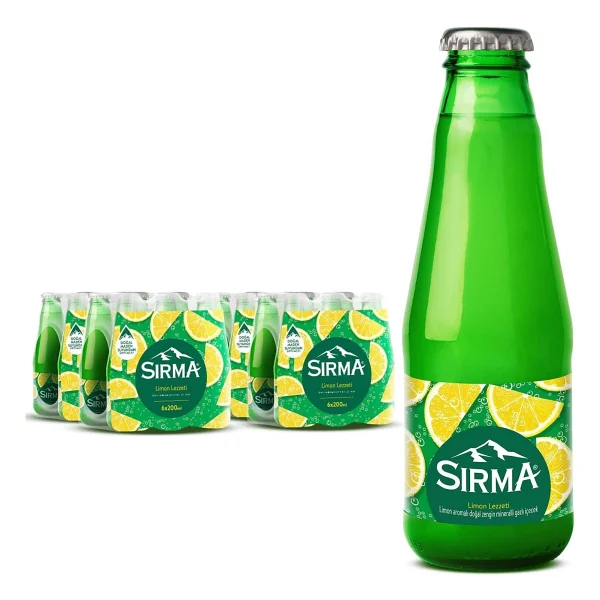 Sırma C Vitaminli Limon Aromalı Doğal Maden Suyu 200 Ml X 24 Adet - Görsel 7