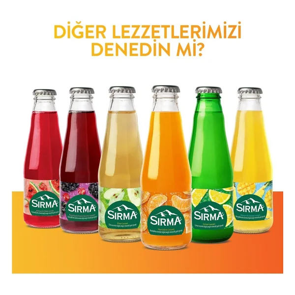 Sırma C Vitaminli Limon Aromalı Doğal Maden Suyu 200 Ml X 24 Adet - Görsel 8