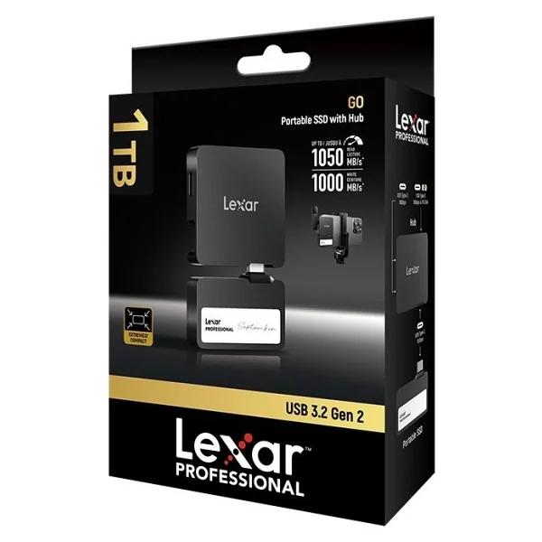 Lexar Professional Go Lsl400s001t-Rnbng USB 3.2 1 TB Taşınabilir SSD - Görsel 7