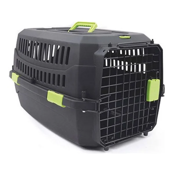 M-Pets Eco Viaggio Carrier Lata Kedi Ve Köpek Taşıma Çantası Siyah 58,4x38,7x33 Cm - Görsel 2