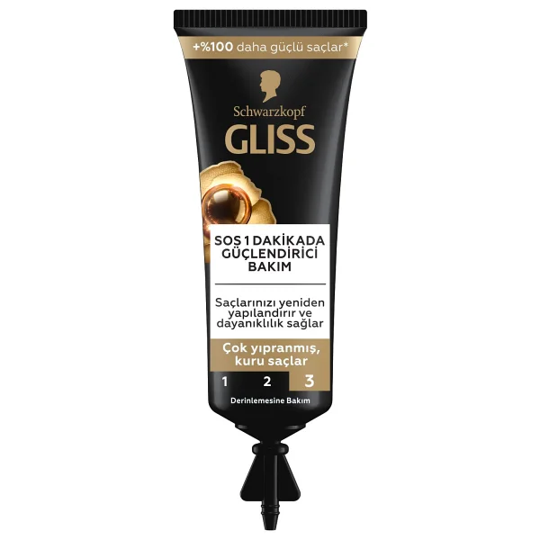 Gliss Sos Ultimate Repair Anında Güçlendirici 15 Ml Saç Maskesi - Görsel 2
