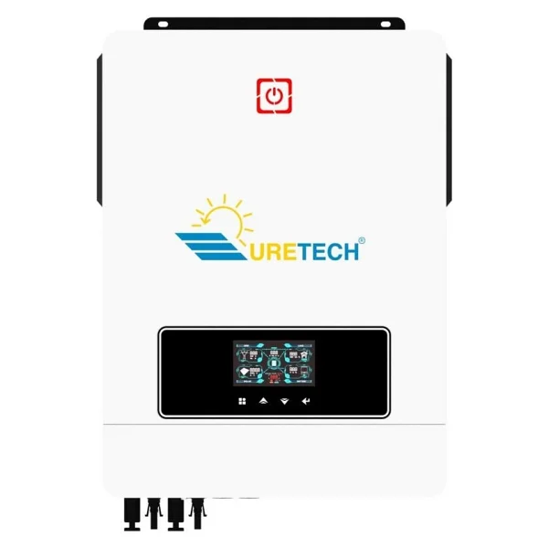 Uretech 10.2kva 10.2kw 10200 Watt Tam Sinüs Akıllı Mppt 160a 55-450vdc İnverter 48vdc-220vac 11kw İnvertör - Görsel 8