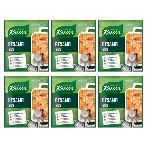 Knorr Beşamel Sos 70 Gr X 6 Adet - Görsel 3