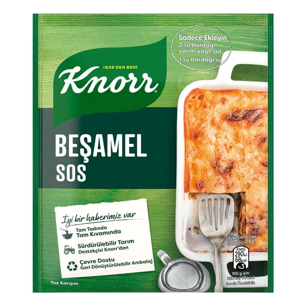 Knorr Beşamel Sos 70 Gr X 6 Adet - Görsel 2