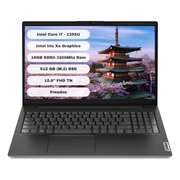 Lenovo V15 G4 Iru Gtı512 Intel Core İ7 1355u 16gb 512gb SSD Freedos 15.6 FHD 83a100hxtr - Görsel 8
