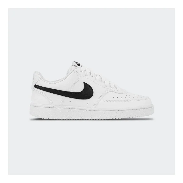 Nike Court Vision Low Nn Dh3158-101 Beyaz-Siyah Kadın Spor Ayakkabı - Görsel 6