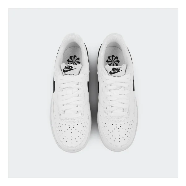 Nike Court Vision Low Nn Dh3158-101 Beyaz-Siyah Kadın Spor Ayakkabı - Görsel 9