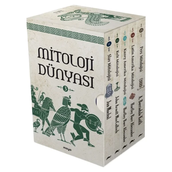Maya Mitolojik Kitaplar Seti - 5 Kitap Takım - Görsel 2