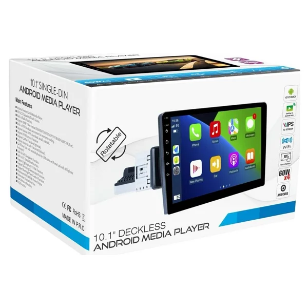 Dc-8610bt 10.1'' Android Oto Tablet 2-32 360 Döner Kafa Kameralı - Görsel 2