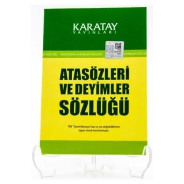 Atasözleri Ve Deyimler Sözlüğü Karton Kapak - Görsel 7