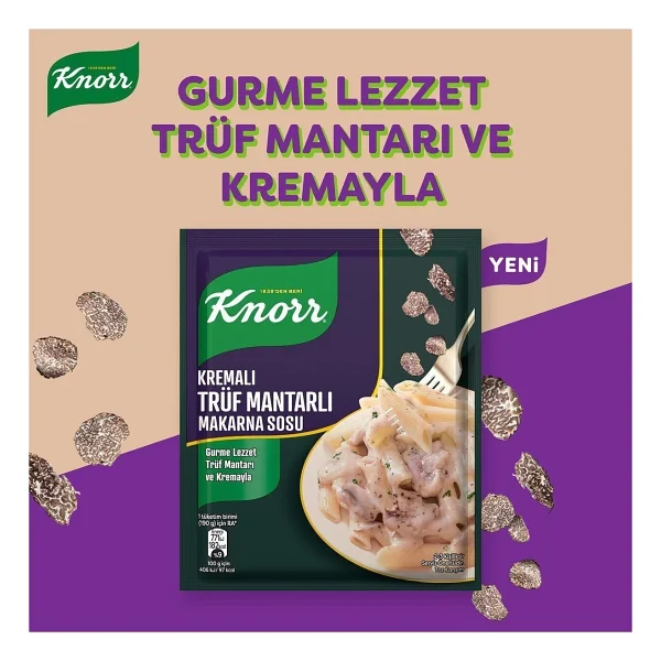 Knorr Makarna Sosu Truf Mantarlı + Pesto + Bolonez + 4 Peynirli - Görsel 3