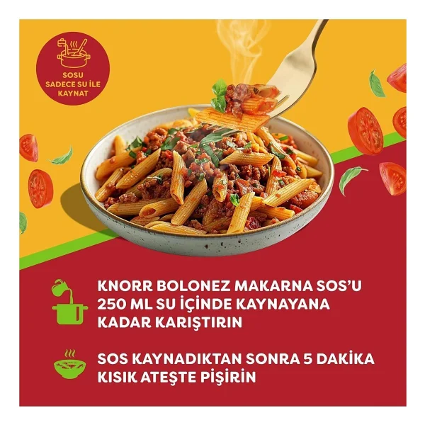 Knorr Makarna Sosu Truf Mantarlı + Pesto + Bolonez + 4 Peynirli - Görsel 5