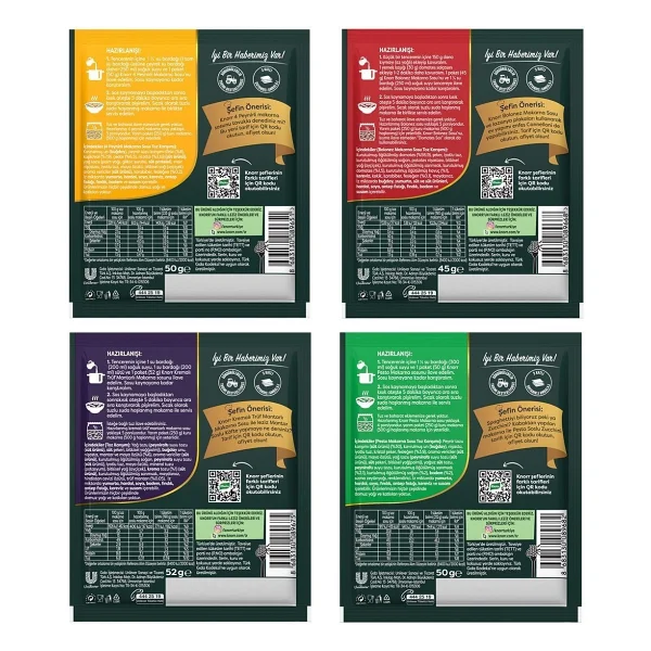 Knorr Makarna Sosu Truf Mantarlı + Pesto + Bolonez + 4 Peynirli - Görsel 7