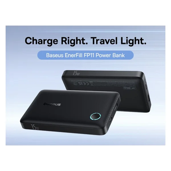 Baseus Enerfill Fp11 10000 mAh Hızlı Şarj Powerbank - Görsel 6