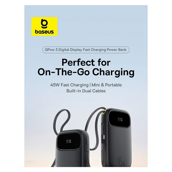 Baseus Enerfill Fc31 10000 mAh Hızlı Şarj Powerbank - Görsel 5